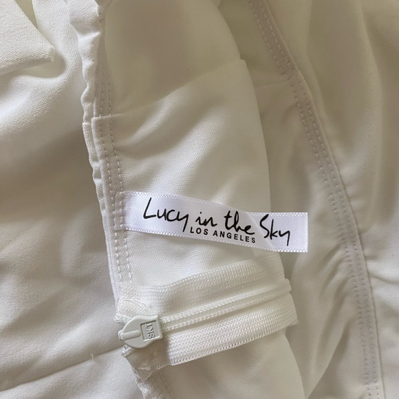 Lucy In The Sky Alice White Dress - Picture 2 of 5